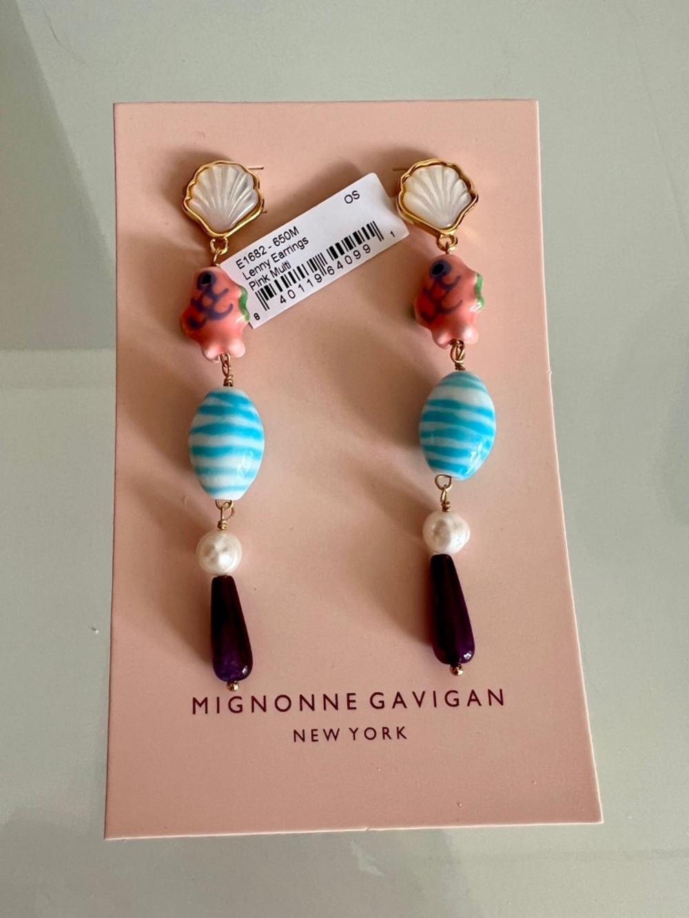MIGNONNE GAVIGAN Lenny Drop Earrings
